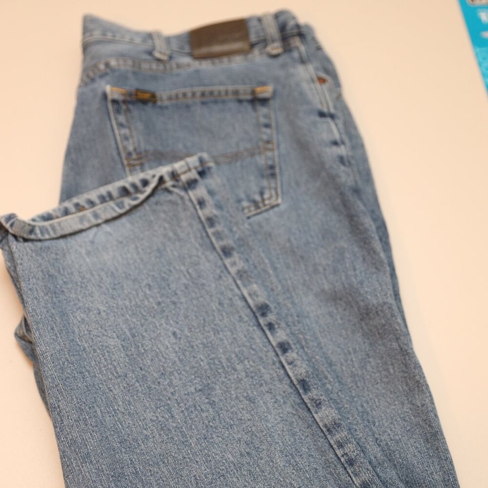 Mens Lee Denim Jeans Size 38x34